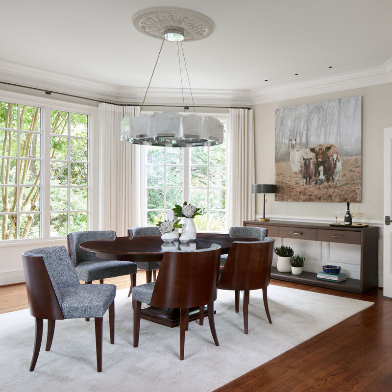 McLean Va dining room interior design
